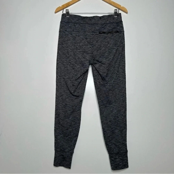 Athleta Black Heather Metro Street Zipper Ankle Joggers Size Small - Picture 8 of 11